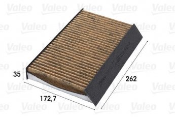 Купити 701006 Valeo Салонний фільтр  Megane 3Матеріал: полифенол с активированным углем