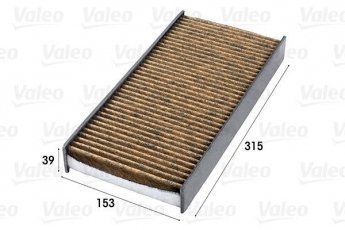 Салонный фильтр 701002 Valeo – Материал: полифенол с активированным углем фото 1