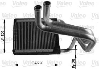 Купити 812430 Valeo Радіатор печі Hyundai i30 (1.4, 1.6, 2.0)