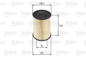 Купить 585653 Valeo Воздушный фильтр  C-Max (1, 2) (1.0, 1.5, 1.6, 1.8, 2.0)