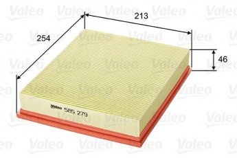 Купить 585279 Valeo Воздушный фильтр (угловой) Омега А (1.8, 2.0, 2.0 i)