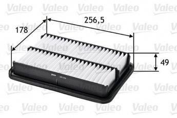 Купити 585256 Valeo Повітряний фільтр  Santa FE (2.0, 2.4, 2.7)