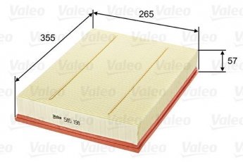 Купить 585198 Valeo Воздушный фильтр  Vito 639 (113 CDI, 116 CDI)