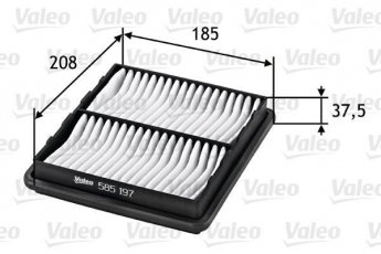 Купить 585197 Valeo Воздушный фильтр