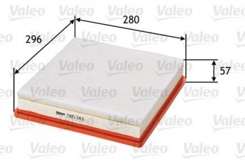 Купить 585143 Valeo Воздушный фильтр  Рено