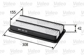 Купити 585128 Valeo Повітряний фільтр  Авенсіс Т22 (2.0 D, 2.0 D-4D)