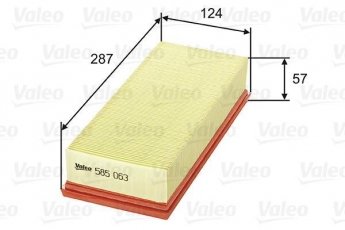 Купити 585063 Valeo Повітряний фільтр  Еспейс 3 (2.2 12V TD, 2.2 D)
