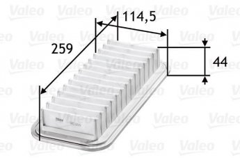 Купить 585059 Valeo Воздушный фильтр  Ярис (1.0, 1.3, 1.5)