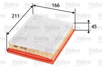 Купить 585055 Valeo Воздушный фильтр  Combo (1.2, 1.4, 1.4 16V)