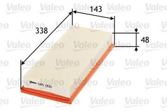 Купити 585050 Valeo Повітряний фільтр  Mondeo 3 (1.8, 2.0, 2.2, 2.5, 3.0)
