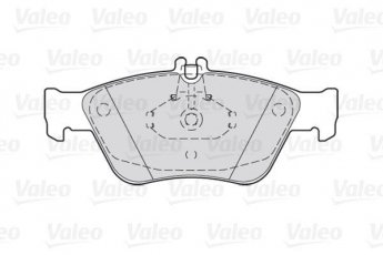 Тормозная колодка 301357 Valeo – передние без датчика износа фото 2