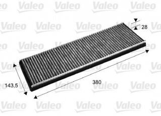 Купить 715632 Valeo Салонный фильтр (из активированного угля) Combo (1.2, 1.4, 1.7)