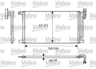 Купить 817405 Valeo Радиатор кондиционера БМВ Х3 Е83 (2.0, 3.0)