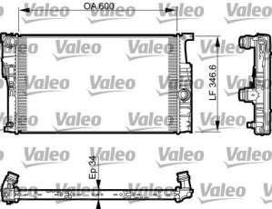 Купить 735464 Valeo Радиатор охлаждения двигателя 4 серия