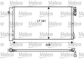Купити 814012 Valeo Радіатор кондиціонера BMW E90 (E90, E91, E92, E93) (2.0, 2.5, 3.0)
