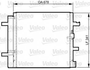 Купити 814370 Valeo Радіатор кондиціонера Audi A5