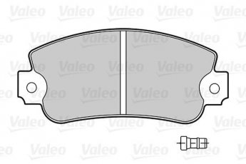 Тормозная колодка 301091 Valeo – передние вкл. датчик износа, с интегрированным контактом датчика износа фото 2