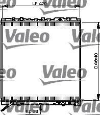 Купить 735503 Valeo Радиатор охлаждения двигателя