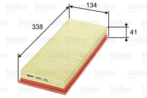 Купити 585216 Valeo Повітряний фільтр  Passat B2 (1.6 D, 1.6 TD)