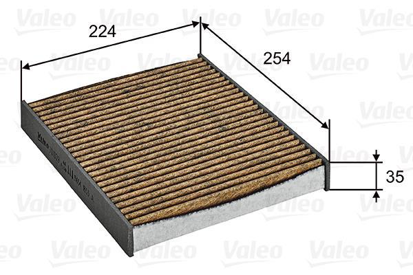 Купити 701029 Valeo Салонний фільтр  Roomster (1.2, 1.4, 1.6)