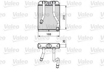 Купить 811532 Valeo Радиатор печки Audi Q7 (3.0, 3.6, 4.1, 4.2, 5.9)