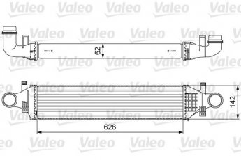 Купить 818623 Valeo Интеркулер B-Class W246 (1.6, 2.0)