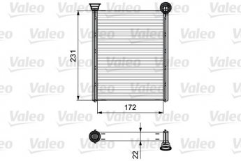 Купить 811534 Valeo Радиатор печки Citroen C4 (1.2, 1.4, 1.6, 2.0)