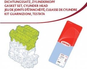 Купити 418591P CORTECO Прокладка ГБЦ Ibiza (1.8 T 20V Cupra, 1.8 T Cupra R, 1.8 T FR)