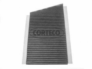 Купить 21652862 CORTECO Салонный фильтр Материал: активированный уголь