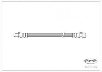 Купити 19018509 CORTECO Гальмівний шланг Mercedes 190 W201 (1.8, 2.0, 2.3, 2.5, 2.6)