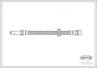 Купить 19026526 CORTECO Тормозной шланг Volvo S80 1 (2.0, 2.4, 2.5, 2.8, 2.9)