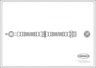Купить 19030294 CORTECO Тормозной шланг Volvo S40 1 (1.6, 1.7, 1.8, 1.9)