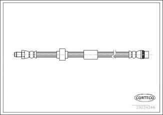 Купить 19034346 CORTECO Тормозной шланг Виваро (1.9, 2.0, 2.5)