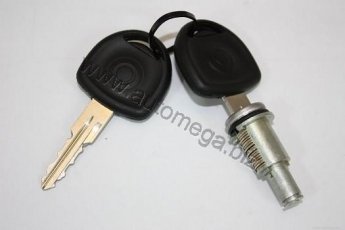 Купить 100077810 DELLO - Замок передней двери Opel Astra F,G,Corsa,Tigra,Zafira (секрет с ключами)