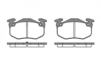 Купить 0144.50 Remsa Тормозные колодки задние Peugeot 206 (1.4, 1.6, 2.0) 