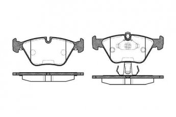 Купити 0270.25 Remsa Гальмівні колодки передні BMW E39 подготовлено для датчика износа колодок