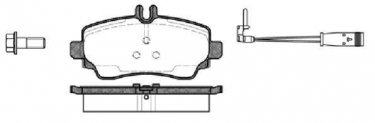Тормозная колодка 0650.22 Remsa – передние с датчиком износа фото 1
