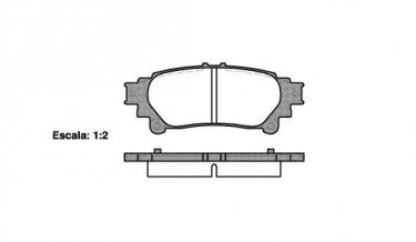 Купить 21395.00 RoadHouse Тормозные колодки задние Lexus RX (2.7, 3.5) без датчика износа