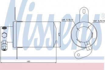 Купити 95228 Nissens Осушувач CL-Class CLK (2.0, 2.3, 3.2, 4.3, 5.4)
