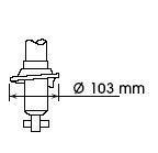 Амортизатор 341186 KYB – задний двухтрубный газовый фото 2