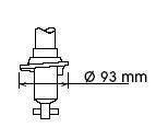 Амортизатор 341226 KYB – задний двухтрубный газовый фото 2