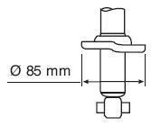 Амортизатор 341278 KYB – задний двухтрубный газовый фото 2