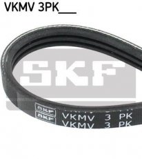 Ремінь приводний VKMV 3PK675 SKF –  фото 1