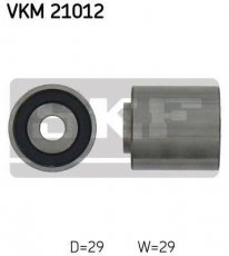 Купить VKM 21012 SKF Ролик приводного ремня Кордоба (1.9 SDI, 1.9 TDI), D-наружный: 29 мм, ширина 29 мм