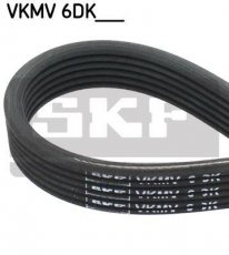 Купити VKMV 6DK1195 SKF Ремінь приводний (6 ребер) Multivan (1.9 TDI, 2.0)
