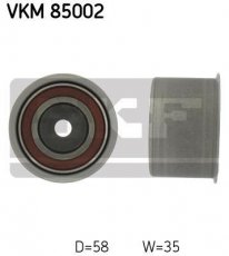 Купити VKM 85002 SKF Ролик приводного ременя, D-зовнішній: 58 мм, ширина 35 мм