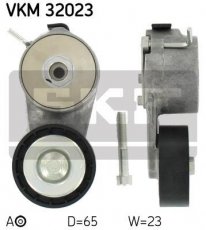 Купити VKM 32023 SKF Ролик приводного ременя Opel, D-зовнішній: 65 мм, ширина 23 мм