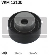 Купить VKM 13100 SKF Ролик ГРМ Peugeot 405 (1.4, 1.6, 1.8, 1.9, 2.0), ширина 22 мм, 101 зубцов