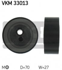 Купить VKM 33013 SKF Ролик приводного ремня Peugeot 607 2.0 HDi, D-наружный: 70 мм, ширина 27 мм