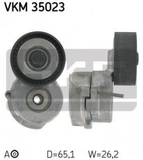 Купити VKM 35023 SKF Ролик приводного ременя Alfa Romeo, D-зовнішній: 65 мм, ширина 26,2 мм